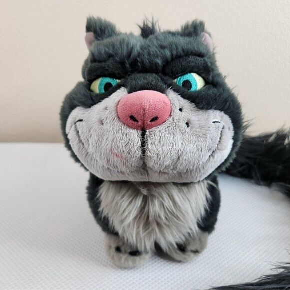 Disney Store Plush Lucifer the Cat Cinderella Special Edition Extra Long Tail - Picture 4 of 6